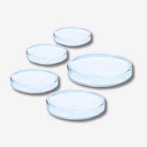 Borosilicate Glass Petri Dish for Chemical Laboratory