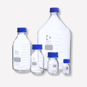 Duran Laboratory Bottles GL 45, Clear & Amber