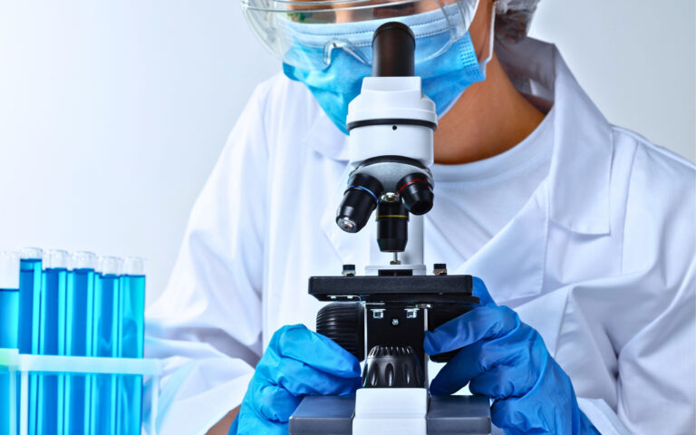 binocular microscope- Lab precise