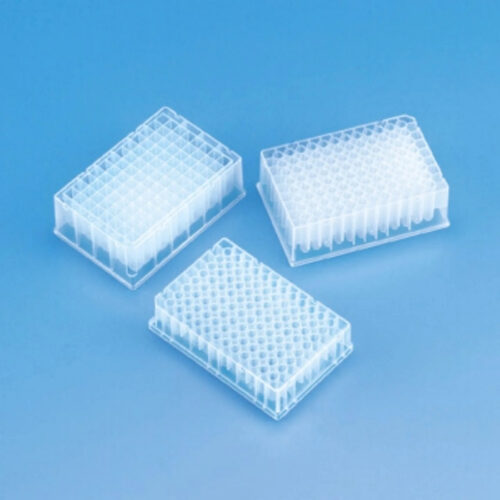 96 Well Square Deep Well Plates 2.2ml V bottom model no - 510077