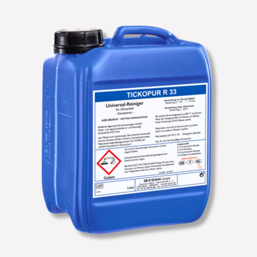 TICKOPUR R 33, 5 l Ultrasonic cleaning agent no dan. goods