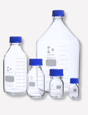 Duran Laboratory Bottles GL 45, Clear & Amber